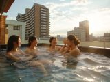 女風呂覗き　東京都　文京区